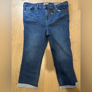 Torrid cropped skinny jeans